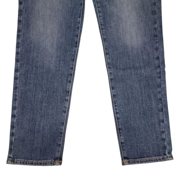 a.n.a. Skinny Jeans Midrise Soft Stretch Tags Fitted Hip Thigh Blue Denim 12 NWT - Picture 3 of 8